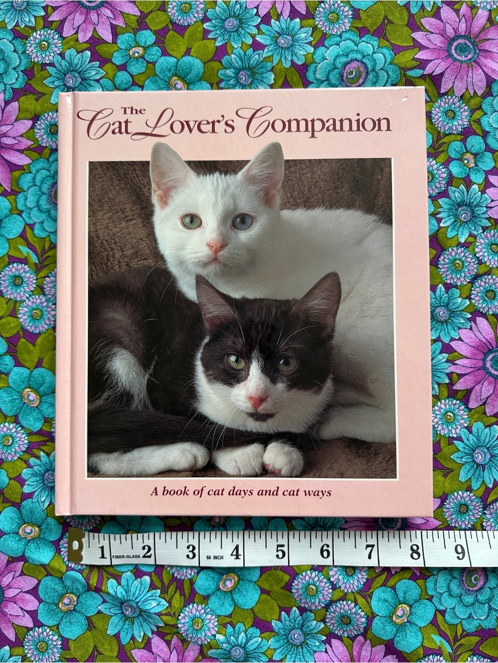 The Cat Lover's Companion Book - Pink Hardcover